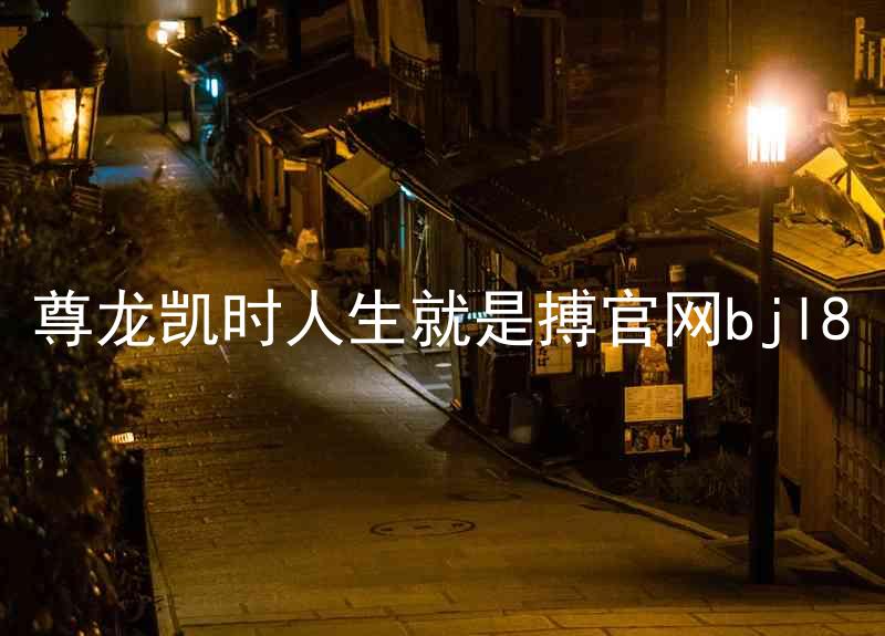 尊龙凯时人生就是搏官网bjl8
